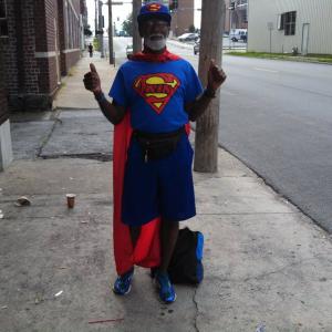 The Celebrity Superman in Joplin Aug 10th 2013