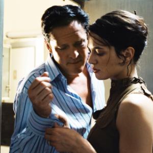 Still of Michael Madsen and Asia Argento in Boarding Gate (2007)