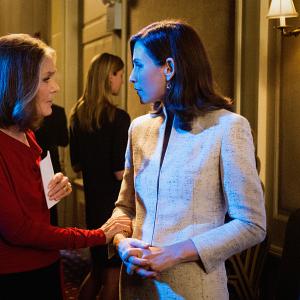 Still of Julianna Margulies and Gloria Steinem in The Good Wife (2009)