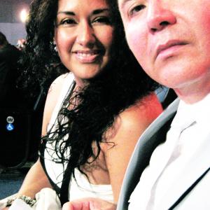 Claudia Castillo with husband Patricio Castillo  the 2012 Espy Awards