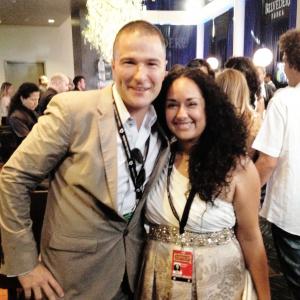 Claudia Castillo & Matthew Brady (MRB Productions) @ the 2012 Espy Awards
