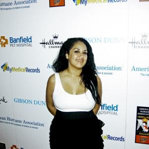 Claudia Castillo  the Hero Dog Award in Beverly Hills 2011