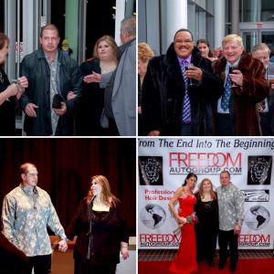 Pictures from our 1st Indie Film Premiere From The End Into The Beginning 2015 We were so overwhelmed by the support and generosity of everyone We are so grateful and thankful that you spent your time with us on our special evening! So surreal! TY!!