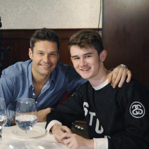 Still of Ryan Seacrest and Ben Lehwald in Becoming Us (2015)