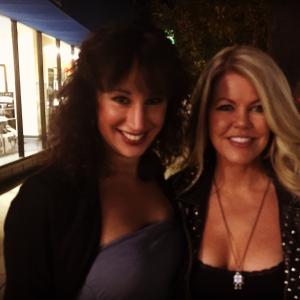 Laura Madsen with actress Tracey Birdsall in Los Angeles