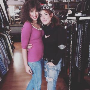 Laura Madsen with Actress Claudia Wells aka the original Jennifer Parker from Back to the Future