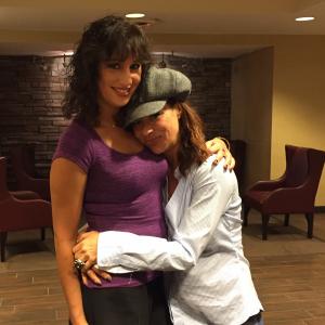 Laura Madsen and Actress Claudia Wells of Back to the Future