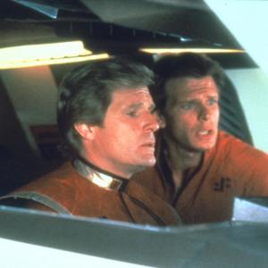 Still of Marc Singer and Frank Ashmore in V The Final Battle 1984