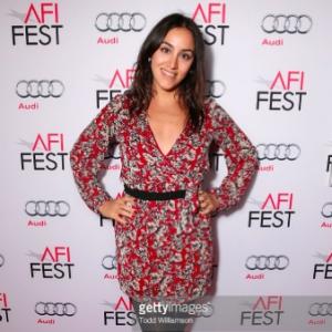 Anoushka Ravanshad attends the 2015 American Film Institute Festival screening of Queen of the desert at the Dolby Theatre on November 8 2015 in Los Angeles CA