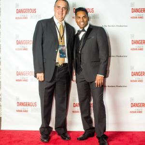 Walking the Red carpet with Scott my mentor In safetys mind