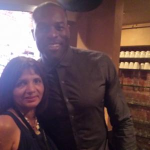 At Premiere for 'Unsullied' with the Director Simeon Rice of football fame. Great film, Aug 22 in FL. Wonderful time and all were so courteous and fun.