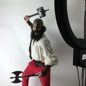 Photo Shoot- My likeness is being made into a character for a role playing game similar to Dungeons & Dragons.