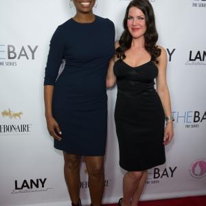 Vanessa Williams and Kira Reed Lorsch attend The Bay premiere party at DOMA Beverly Hills
