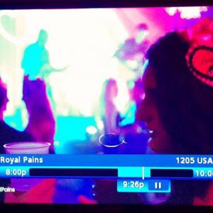 Featured role in USA Networks Royal Pains