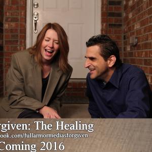 A promotional photo from Forgiven The Healing Sara and Peter
