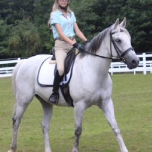 Champion Equestrian TV series shoot as Madison Sanders