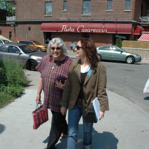 During development of Yemanj in Montreal Quebec with Associate DirectorEditor Donna Read 2010