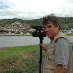 Yemanjá Videographer Gerald Hoffman, by Rio Paraguaçu, Cachoeira, Bahia, Brazil