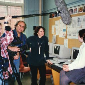 During production of Celebrate the Earth in Montreal Quebec with Cinematographer Jocelyn Belzile 1995