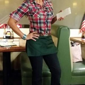 Waitress Role filming Buckshot AUG 2015