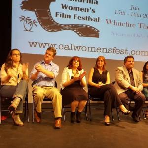 On the panel for A Good Catch at the California Womens Film Festival