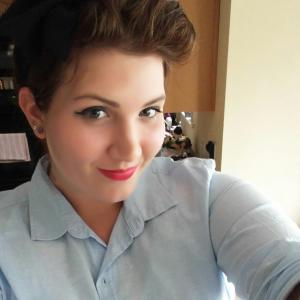 1950s pinup look
