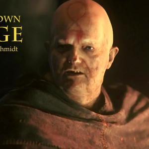 Michael as the Mage in the Sony PS4 interactive game Deep Down
