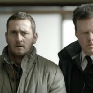 Dean Sills with Will Mellor in the BBC1 Drama In The Club