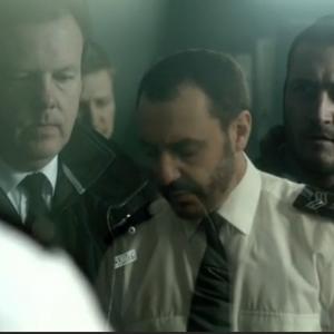 Dean Sills with Will Mellor in the BBC1 Drama 'In The Club'