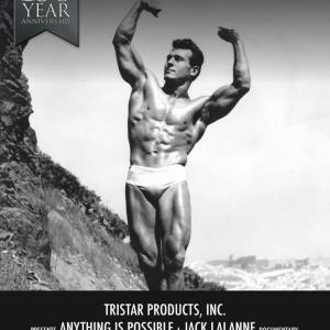 Archive photo of Jack LaLanne on movie poster Anything Is Possible