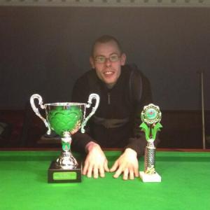 On 21 May in 2014 I won the Number 6 snooker tournament in The Ball Room