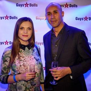 Guys and Dolls 2015 annual party with fellow actress Loana Lazar
