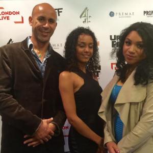At the Premier of Brash Young Turks with the Actress Jasmine JobsonCrossey