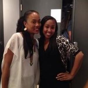 With Sonja Sohn at The Real News Media Event