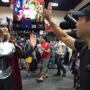 San Diego Police Dept Recruitment Film  SD Comic Con 2014  Emma Ritto as Female Thor