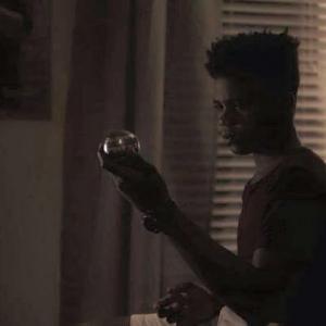 Me as Jaywon on the set of RESET. Scott Sullivan and Domonic Smith know how to use lighting to set the mood of a scene!