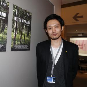 Takeshi Fukunaga at Out of My Hand premiere at Berlin International Film Festival 2015