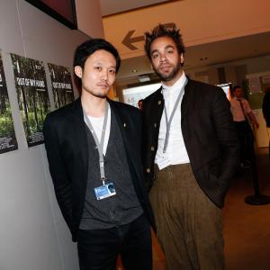 Takeshi Fukunaga and Donari Braxton at Out of My Hand premiere at Berlin International Film Festival 2015
