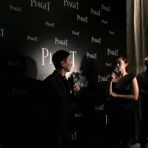 MC for Piaget event with guest, HK Film Awards winner Nick Cheung