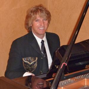 Michael Blakey at the piano