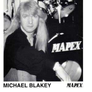 Michael Blakey endorses Mapex drums