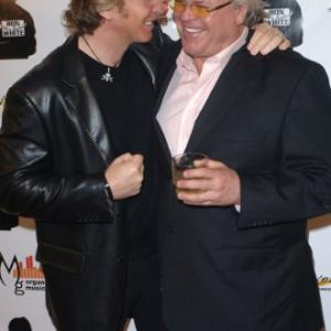 Michael Blakey and Ron White at the APA VIP party for Ron White.