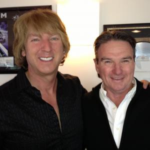 Michael Blakey with tennis legend Jimmy Connors