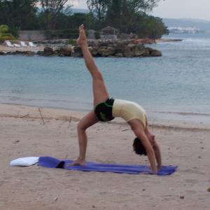 Nancy Sutton Pierce  Yoga in Jamaica