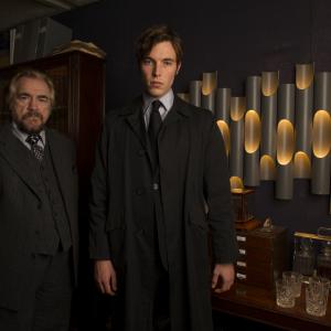Still of Brian Cox and Tom Hughes in The Game 2014