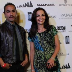 Luis Rosales and Elizabeth Guindi at evento of Abel