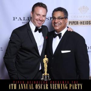 2015 Oscar Viewing Party with actor Kevin Bulla at West Hollywood's Palihouse.