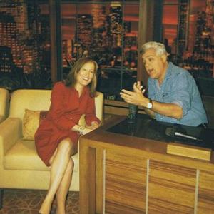 Cali with Jay Leno during his pre-show. He was such a delight!!!