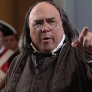As Ben Franklin in Beyond the Mask 2015