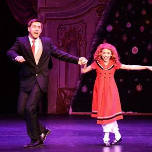 Ashlen starring as Annie with Ivy Players in August 2014